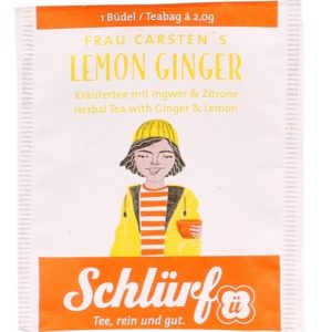 Frau Carsteni ingveri-sidrunitee