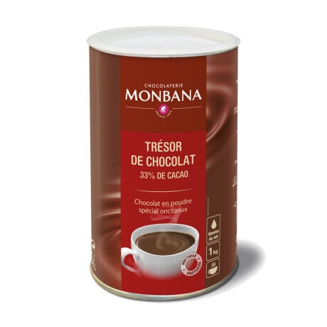 Monbana Tresor kuum šokolaad 1kg